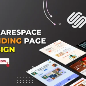 I will Create and Design Squarespace Landing Pages & Customization