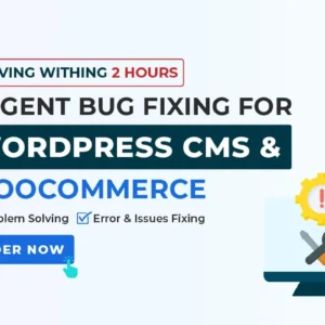 I will Fix WordPress Bug, WordPress Issues, WordPress Errors Fixing WordPress Problem