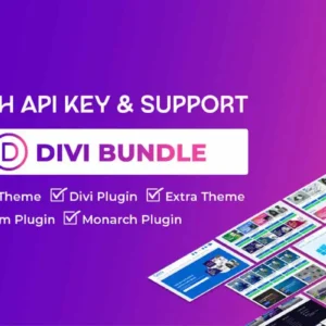 Get DIVI Elegant Theme or DIVI Bundle for Unlimited Websites including API Key & Support