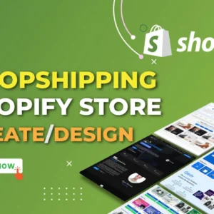 I will do Shopify Dropshipping Store Design & Customization, Dropshipping Website Development